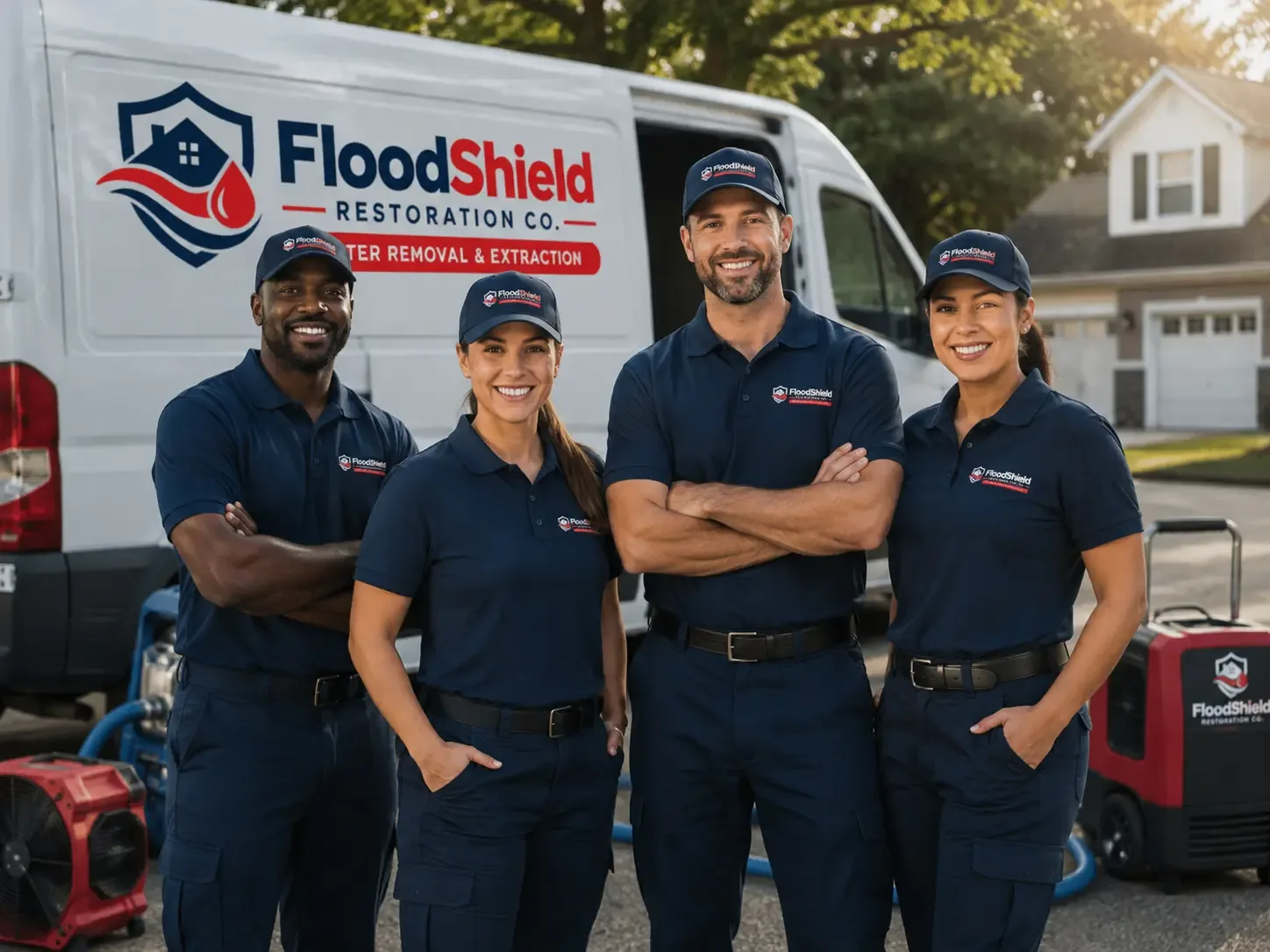 Flood Damage Restoration company in New Middletown, OH